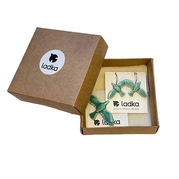 Набор украшений «Зелёные пташки», фото 2.