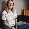 Футболка ШКЯ x Barking store «С любовью», L муж., серый, превью фото 5