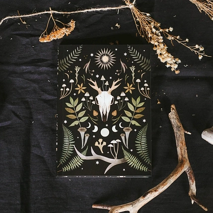 Блокнот «Ведьмин», А5, 42 листа, чёрный, фото 4.