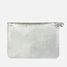 Дорожный кошелек ручной работы, Kokosina bags, натуральная кожа, серебристый, превью фото 2