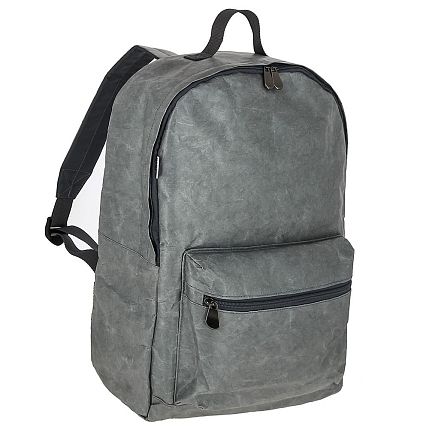 Рюкзак Ranzel Bags «Victory Gray» тайвек, серый, фото 2.