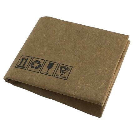 Кошелек Ranzel Bags «Origami Kraft», крафт, тайвек, бежевая, фото 1.