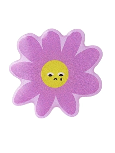 3Д Стикер на телефон «Цветочек Плачет», объёмный