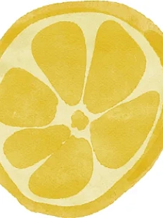 3D Стикер на телефон «Лимон», объёмный, 3 см