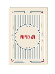 Открытка «Happy New Year», Mitrozhe,