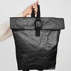 Рюкзак Ranzel Bags «Rolly Black», тайвек, чёрный