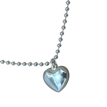 Чокер из латуни Migette с сердцем, 70 см, фото 1.