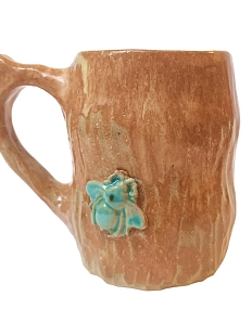 Кружка ручной работы Муха, керамика, 300 мл