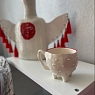 Кружка Быкова керамика на ножках с шипами Орепей, 200 мл, керамика, превью фото 4