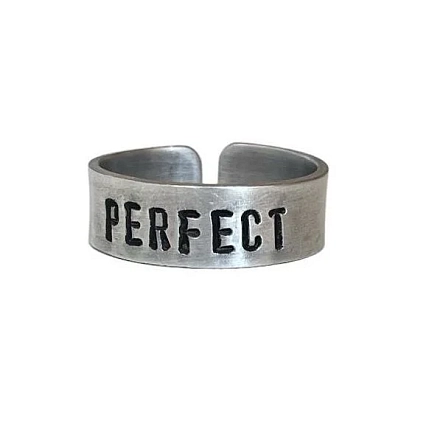 Кольцо металлическое «Perfect» 18/19, фото 1.