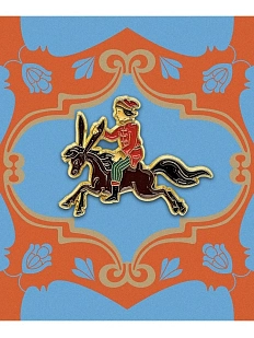 Металлический значок Heart of Moscow «Конёк-Горбунок» серия Сказки