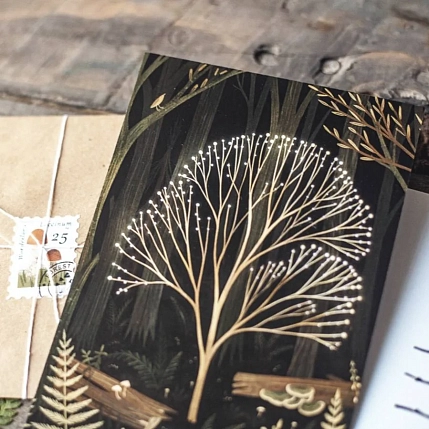 Открытка «Волшебное дерево», Дворникова Александра, фото 5.