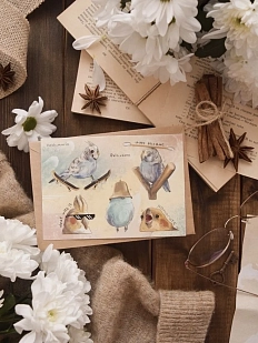 Стикерпак «Попугаи»