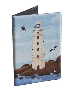 Обложка для паспорта «Маяк Херсонесский», белый