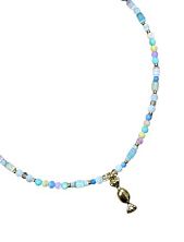 Чокер ручной работы Идеальное совпадение «Конфетка», перламутр