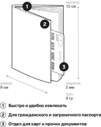 Обложка на паспорт «New skate», фото 2.