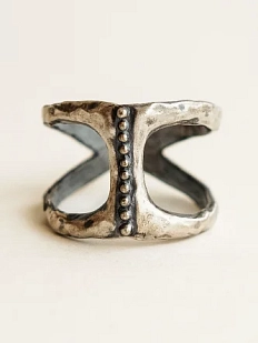 Кольцо из нейзильбера «Мост»