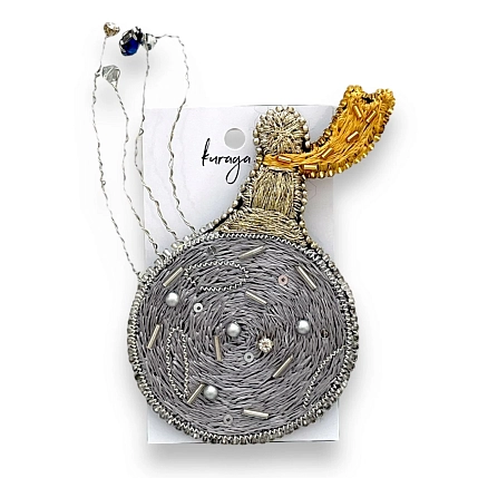 Брошь ручной работы «Little Prince», бисер, фото 2.