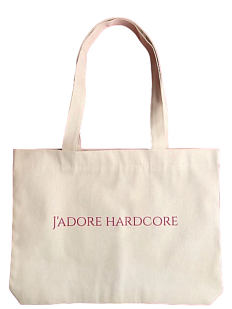 Шоппер «J'adore Hardcore» (розовый)