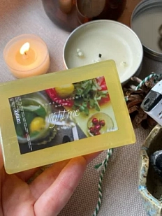 Мыло ручной работы Зажги меня «Лимонад», для рук и тела