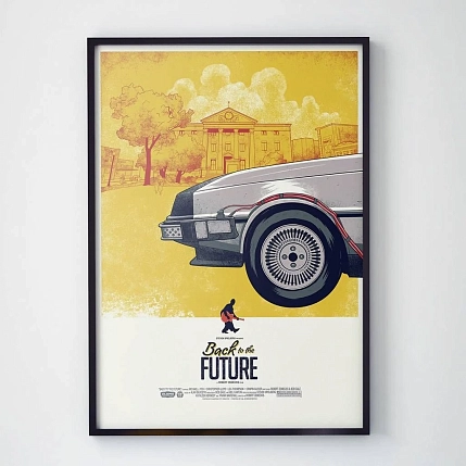 Набор из 3 кинопостеров «Назад в будущее/Триптих», фото 2.