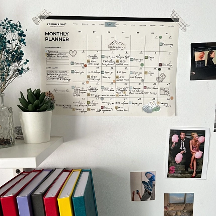 Настольный отрывной планер по месяцам «Aesthetic», фото 6.