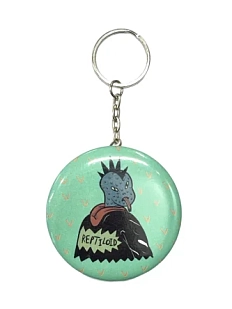 Брелок-открывашка Валя Карнавалова «Reptiloid», 5,7 см, на цепочке