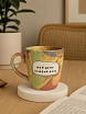 Кружка ручной работы Тата вытворяет/NF ceramics «Мой день каждый день», разноцветная, керамика, 400 мл, превью фото 2