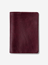 Обложка на паспорт Адрика.студио, бургунди, натуральная кожа, превью фото 1