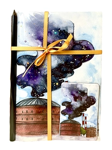 Подарочный набор Elizabeth Madar «Планетарий», 40 листов