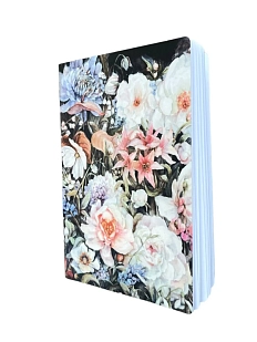 Тетрадь Оксана Викторова «Цветы», А5, 40 листов, синий