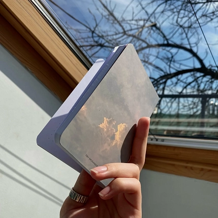 Блокнот «Поэзия повседневности» в точку, А6, 60 листов, серый, фото 4.