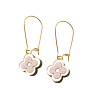 Серьги «Клевер» из коллекции Clover Classic, дерево, превью фото 1