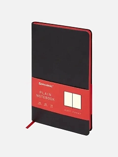 Бизнес-скетчбук BRAUBERG «Metropolis Mix», чёрный, А5