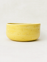 Миска ручной работы с фигуркой внутри Бегемотик, жёлтая, керамика, 11 см, превью фото 2