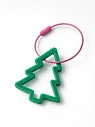 Брелок, обвес на сумку DARI DARI «Ёлочка», зелёный, 6 см, превью фото 3