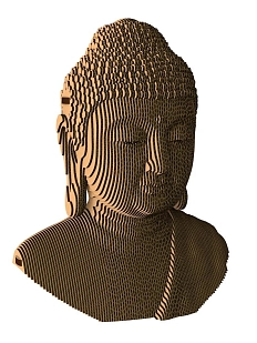 Картонный конструктор 3D «Будда»
