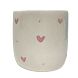 Стакан ручной работы Мария Гордеева Лев, бело-розовый, керамика, 350 мл, превью фото 3