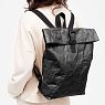 Рюкзак Ranzel Bags «Rolly Black», тайвек, чёрный, превью фото 5