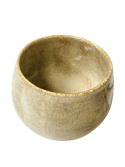 Стакан ручной работы, песочный, 220 мл, фото 4.