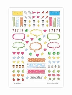Стикерпак Remarklee* KAKDELA «Всё и сразу»
