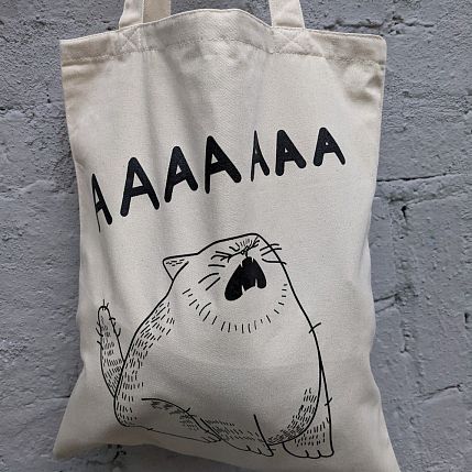 Шоппер Barking Store «АААА», белый, фото 2.