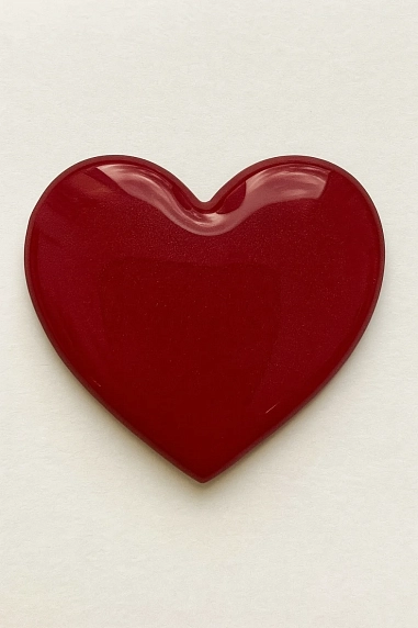 3D Стикер на телефон «Винное сердечко», объёмный, фото 1.