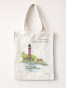 Сумка шоппер Elizabeth Madar «В конечном итоге», белый