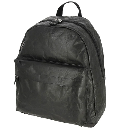 Рюкзак Ranzel Bags «Torvi Black», тайвек, чёрный, фото 1.