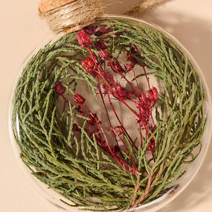 Ёлочный шар-панно «Родной», 8 см, фото 5.