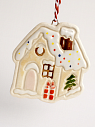 Игрушка на ёлку «Пряничный домик», керамика, превью фото 2