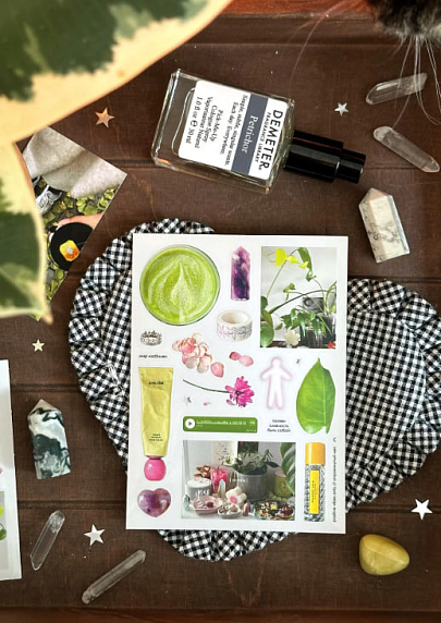 Стикерпак Опрокинутый лес «Смелость», А6, фото 2.