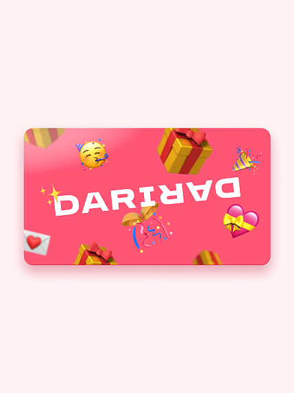 Подарочный сертификат DARI DARI на 1000 рублей, фото 2.