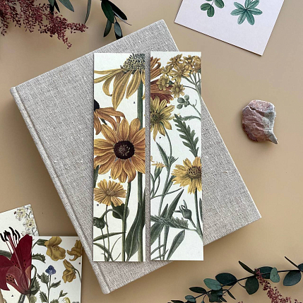 Закладка «Желтые цветы» № 3, фото 1.